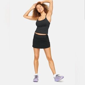 Outdoor Voices Hudson 4" Skort color Black women’s size Large
